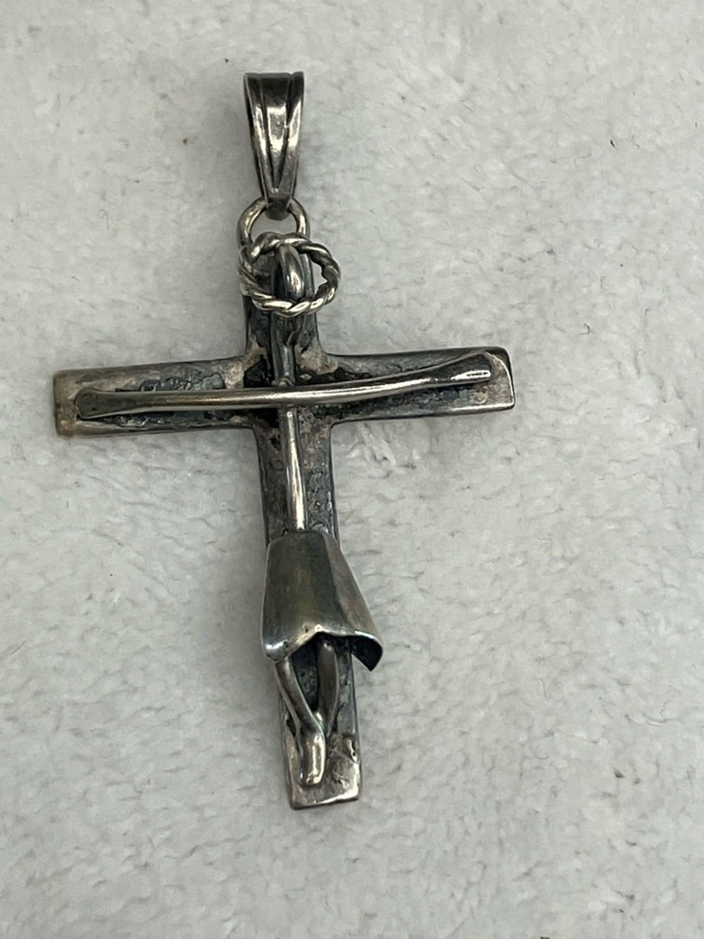 Sterling Silver Cross Pendant Vintage by TAXCO